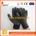 Ddsafety Hot Sale Nylon/Polyester Liner Coated Crinkle Latex Work Glove (DNL119)